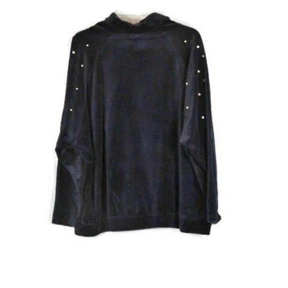 The La Costa Spa Black Women's 2 Piece Pants Top Set Outift Size Large 037 - Picture 4 of 7